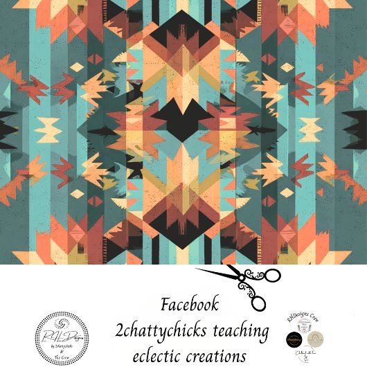 Decoupage Amerikaanse Indiase textielkunst Tissuepapier