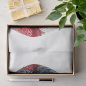 Decoupage Amerikaanse vlag lippen Tissuepapier (Geschenk)