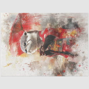 Decoupage Andere Traditionele Japanse Kleding Tissuepapier