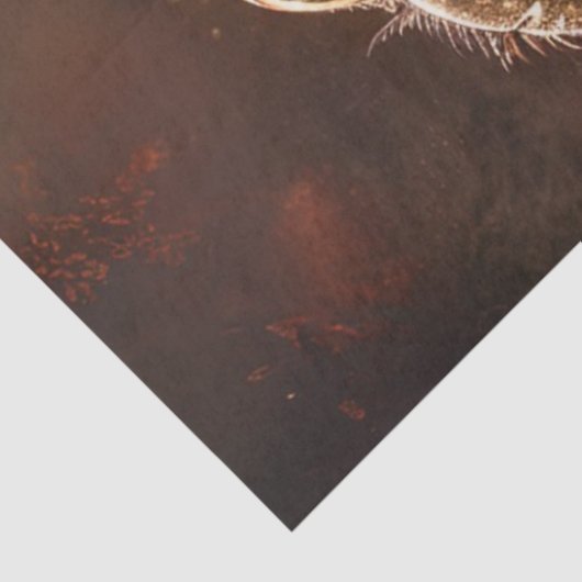 Decoupage Antropomorfe Haan Western Pet Tissuepapier (Detail)