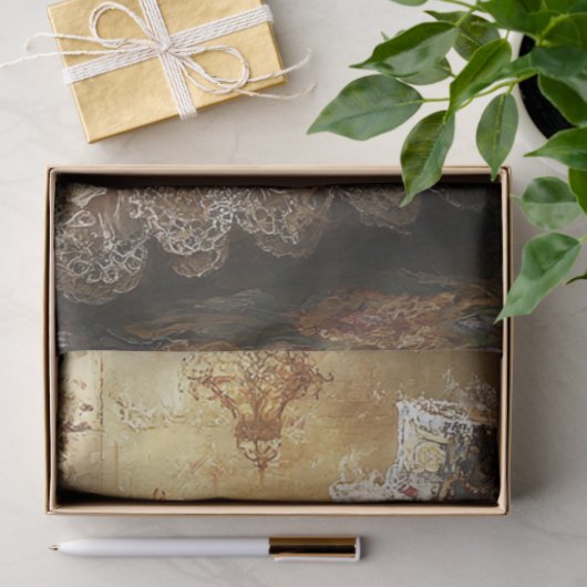 Decoupage Antropomorfe Victoriaans katten Tissuepapier (Geschenk)