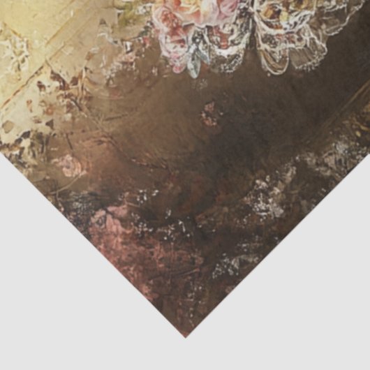 Decoupage Antropomorfe Victoriaans katten Tissuepapier (Detail)