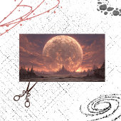 Decoupage Apocalyptic Landscape Moon Castle Tissuepapier