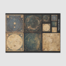 Decoupage Art Celestial Atlassen