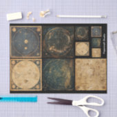 Decoupage Art Celestial Atlassen Tissuepapier (Craft)