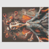 Decoupage Artistic Depiction Persoon Meerdere arme Tissuepapier (Voorkant)