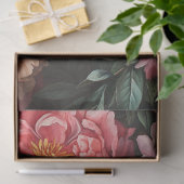 Decoupage Artistieke Afbeelding Schedelgezicht bij Tissuepapier (Geschenk)