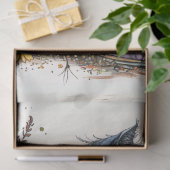 Decoupage Artistieke Hoge Hakken Boot Kat Bloemen Tissuepapier (Geschenk)