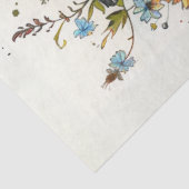 Decoupage Artistieke Hoge Hakken Boot Kat Bloemen Tissuepapier (Detail)