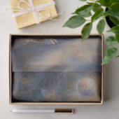 Decoupage Artistieke Muis Kijken naar het Universu Tissuepapier (Geschenk)