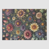 Decoupage - Assortiment magische bloemen - Tissuepapier (Voorkant)