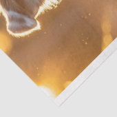 Decoupage Australian Shepherd Running Tissuepapier (Detail)