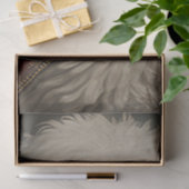 Decoupage Australische herder George Washington Tissuepapier (Geschenk)