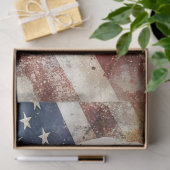 Decoupage Bald Eagle Amerikaanse vlag Pride Tissuepapier (Geschenk)