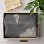 Decoupage Ballet Dancer Luminescent Dandelion Tissuepapier (Geschenk)