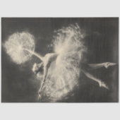 Decoupage Ballet Dancer Luminescent Dandelion Tissuepapier (Voorkant)