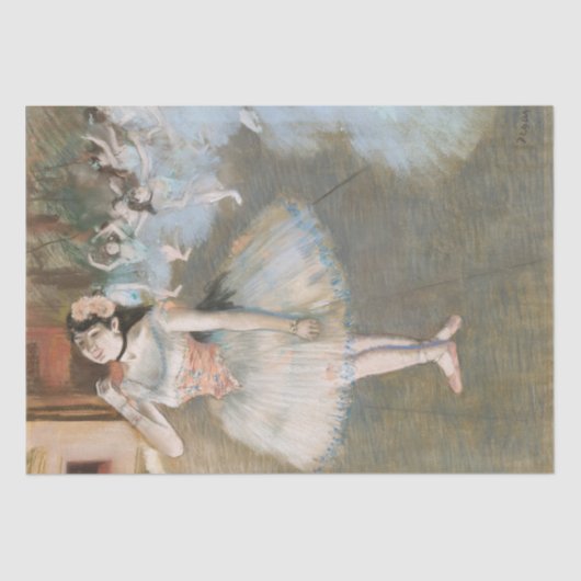 Decoupage Ballet De Ster Wrapping Gift Tissuepapier (Voorkant)