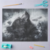 Decoupage Beer Volle Maan Achtergrond Fusion Art Tissuepapier (Craft)