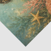 Decoupage Betoverde Zeemeermin Schat Fantasie Tissuepapier (Detail)
