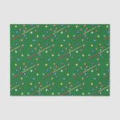 Decoupage Biljart Verjaardagsfeest Pool Cue Tissuepapier (Voorkant)