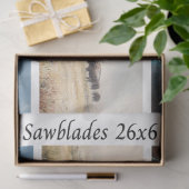 Decoupage Bison Sunflowers Western Rusti Handsaws Tissuepapier (Geschenk)