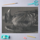 Decoupage Black Crow Satin Suit Charismatisch Tissuepapier (Craft)