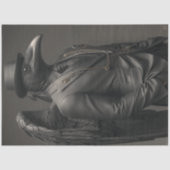 Decoupage Black Crow Satin Suit Charismatisch Tissuepapier (Voorkant)