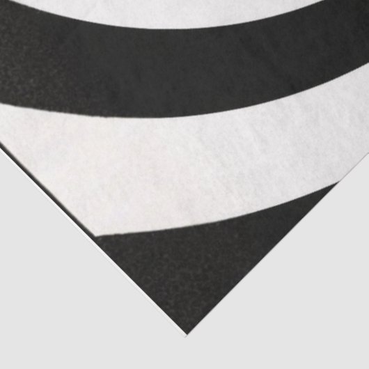 Decoupage Black & White Spiral Optical Illusion Tissuepapier (Detail)