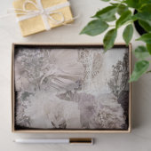 Decoupage Bloemen Design Zachte Pastel Kleuren Roz Tissuepapier (Geschenk)