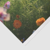 Decoupage bloemenveld tissuepapier (Detail)