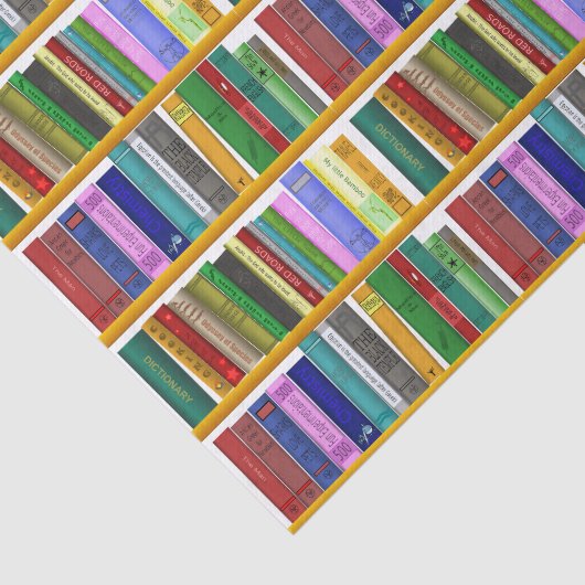 Decoupage Boeken Verjaardagsfeest Tissuepapier (Detail)