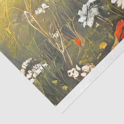 Decoupage Boerderij Katten Oogst en Tiller Tissuepapier (Detail)