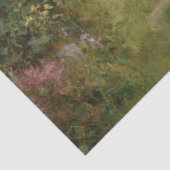 Decoupage Boerderij Scene Highland & Ducklings Pon Tissuepapier (Detail)