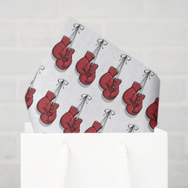 Decoupage Boksen Verjaardag Rode handschoenen Tissuepapier