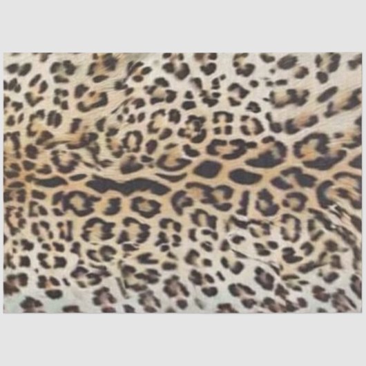 Decoupage Bold Leopard Print Background  Tissuepapier (Voorkant)