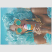 Decoupage Bold Summer Vibes Sun Kissed Treats Tissuepapier (Voorkant)