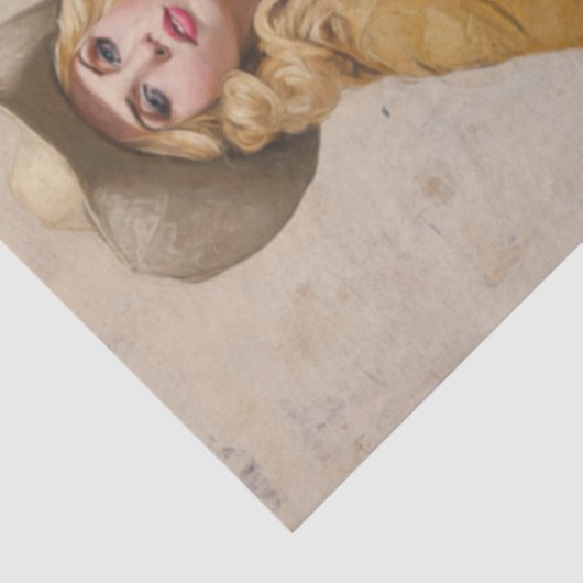 Decoupage Boot-Scootin Western Cowgirls Tissuepapier (Detail)