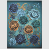 Decoupage Botanical Bloom Tissuepapier (Voorkant)