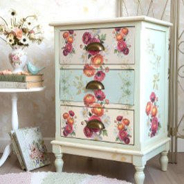 Decoupage Botanical Bloom Tissuepapier