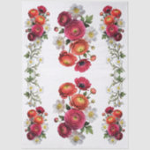 Decoupage Botanical Bloom Tissuepapier (Voorkant)
