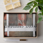 Decoupage Brandweerauto Kind Dalmatiner Handzaag Tissuepapier (Geschenk)