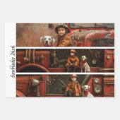 Decoupage Brandweerman Tribute Handsaws  Inpakpapier Vel (Voorkant 3)
