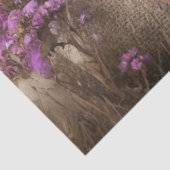 Decoupage Brown Baby Highland Wildflowers Tissuepapier (Detail)