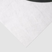 Decoupage Bruid Bruidegom Skelet 21-inch rond Tissuepapier (Detail)