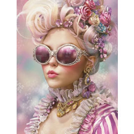 Decoupage Bubble Gum Retro Chic Hot Days Summer  Tissuepapier
