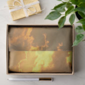 Decoupage Buffalo Indian Territory Gouden Zonsonde Tissuepapier (Geschenk)