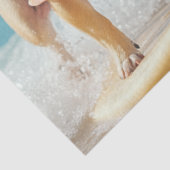 Decoupage Bull Dogs Surfen Hot Summer Days Tissuepapier (Detail)