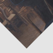 Decoupage Bunny Jazz Club Fur Feather Frunk  Tissuepapier (Detail)