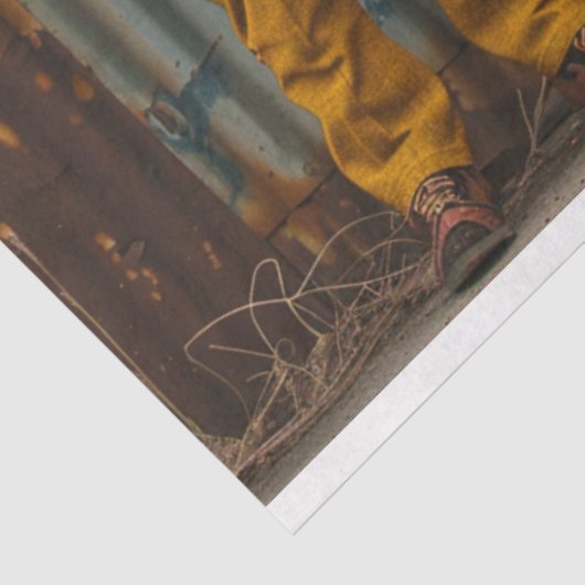 Decoupage Business Dressed Beren Tissuepapier (Detail)