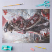 Decoupage Canadian Pirate Beer in het Zee Tissuepapier (Craft)